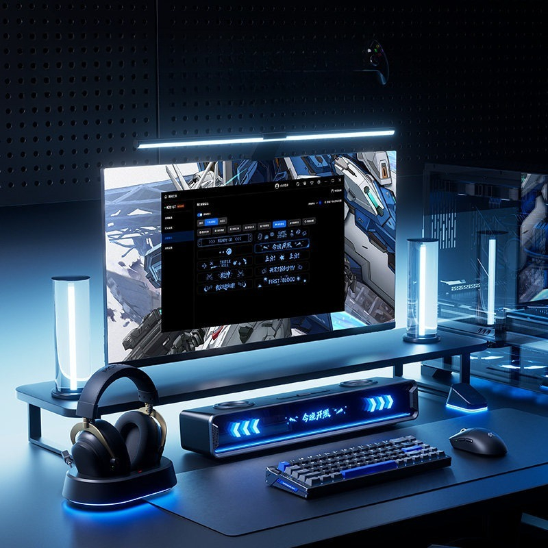K20 GT Full Screen Subtitle Sp - Speaker Desk Setup 评论和价格