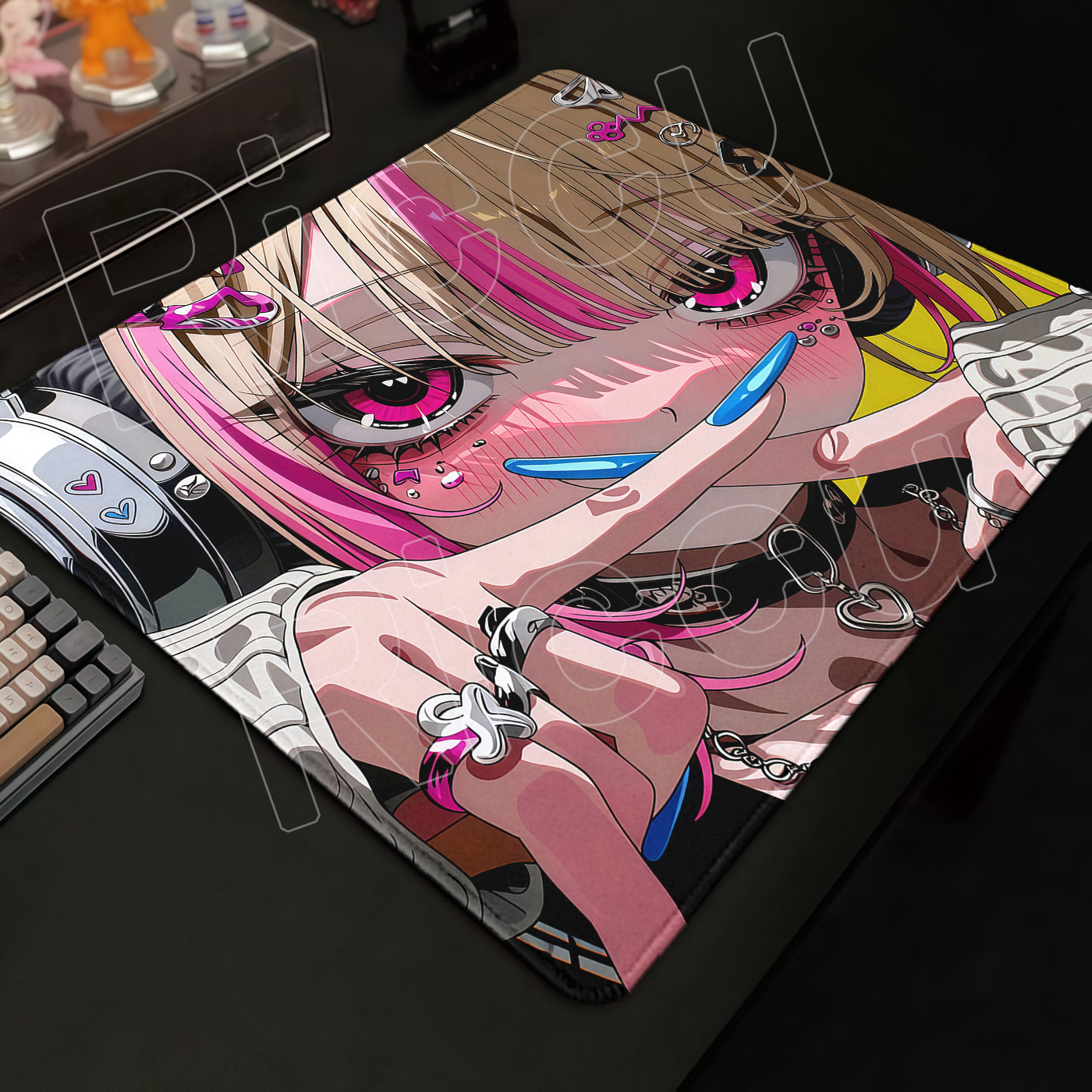 Cute Anime Girl Mouse Pad E-Sp - Desk Setup Anime 评论和价格