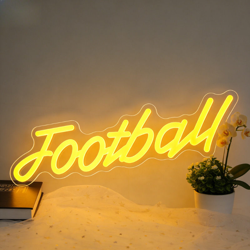 Football Dimmable LED Neon Sig - Ambient Light Bar Usb 评论和价格