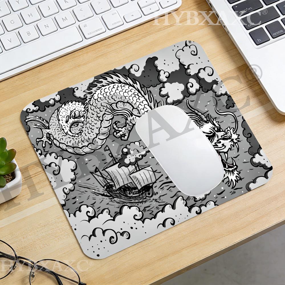 HYBXAXC Black White Dragon Clo - Desk Setup Black And White 评论和价格