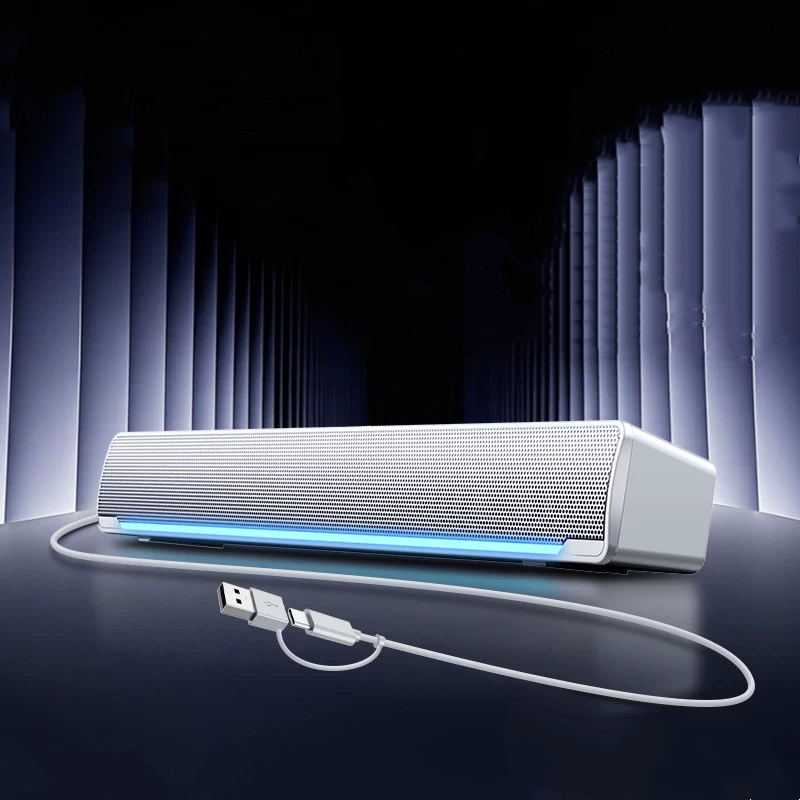 SADA V-196 Gaming Sound Bar Sp - Ambient Light Bar Usb 评论和价格