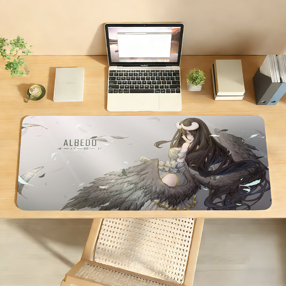 Anime O-OverlordS Albedo Mouse - Desk Setup Anime 评论和价格