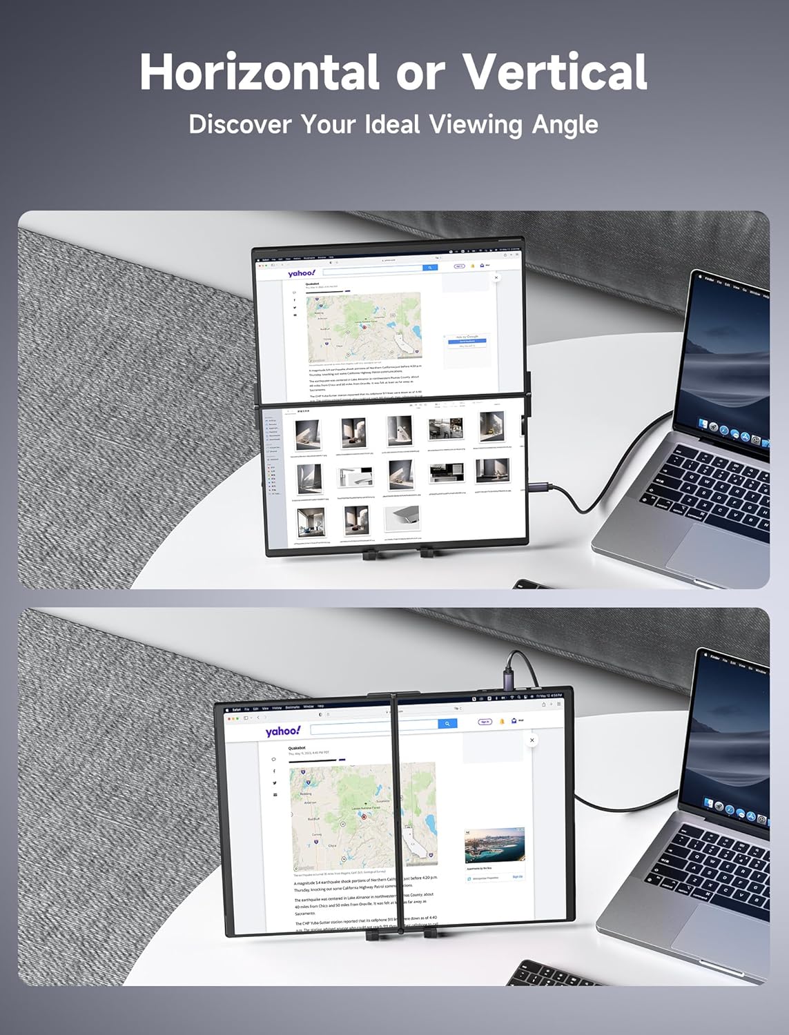 Portable Monitor Stand Mount f - Desk Setup Reference 评论和价格