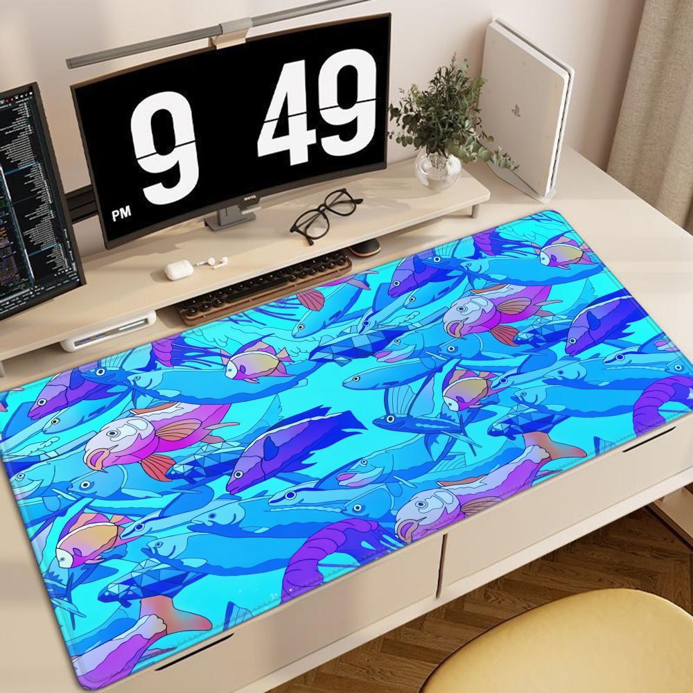 HD Printing Fish Rubber Mouse  - Desk Setup Anime 评论和价格