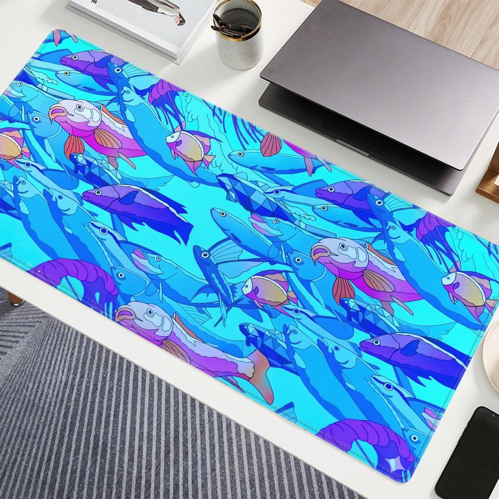 HD Printing Fish Rubber Mouse  - Desk Setup Anime 评论和价格